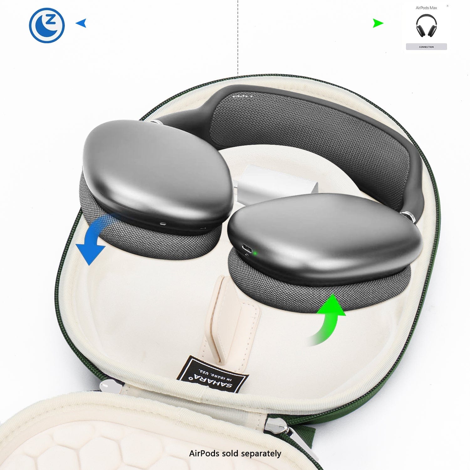 AirPods Max Case - Travel Carry, Hard Shell | Classic Series