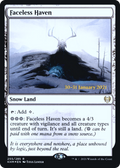 Faceless Haven (PRE-255S) - Kaldheim Promos: (snow) Foil
