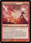 Elemental Appeal (ZEN-123) - Zendikar Foil