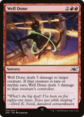 Well Done (UNF-128) - Unfinity Foil