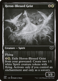 Heron-Blessed Geist (DBL-286) - Innistrad: Double Feature