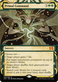 Primal Command (STA-055) - Strixhaven Mystical Archive: (Showcase) (Borderless) Foil