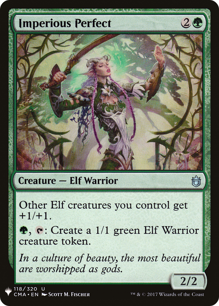 Imperious Perfect (LIST-CMA-118) - The List
