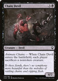 Chain Devil (CLB-120) - Commander Legends: Battle for Baldur's Gate Foil
