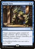 Wrong Turn (CMR-107) - Commander Legends Foil