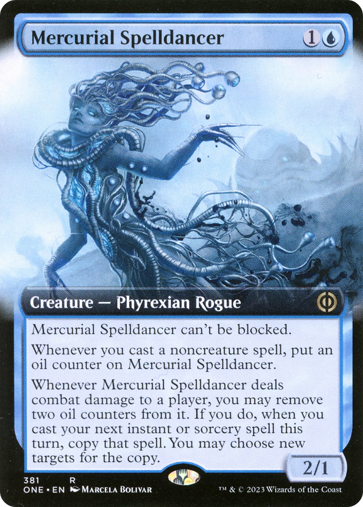 Mercurial Spelldancer (ONE-381) - Phyrexia: All Will Be One: (Extended Art)