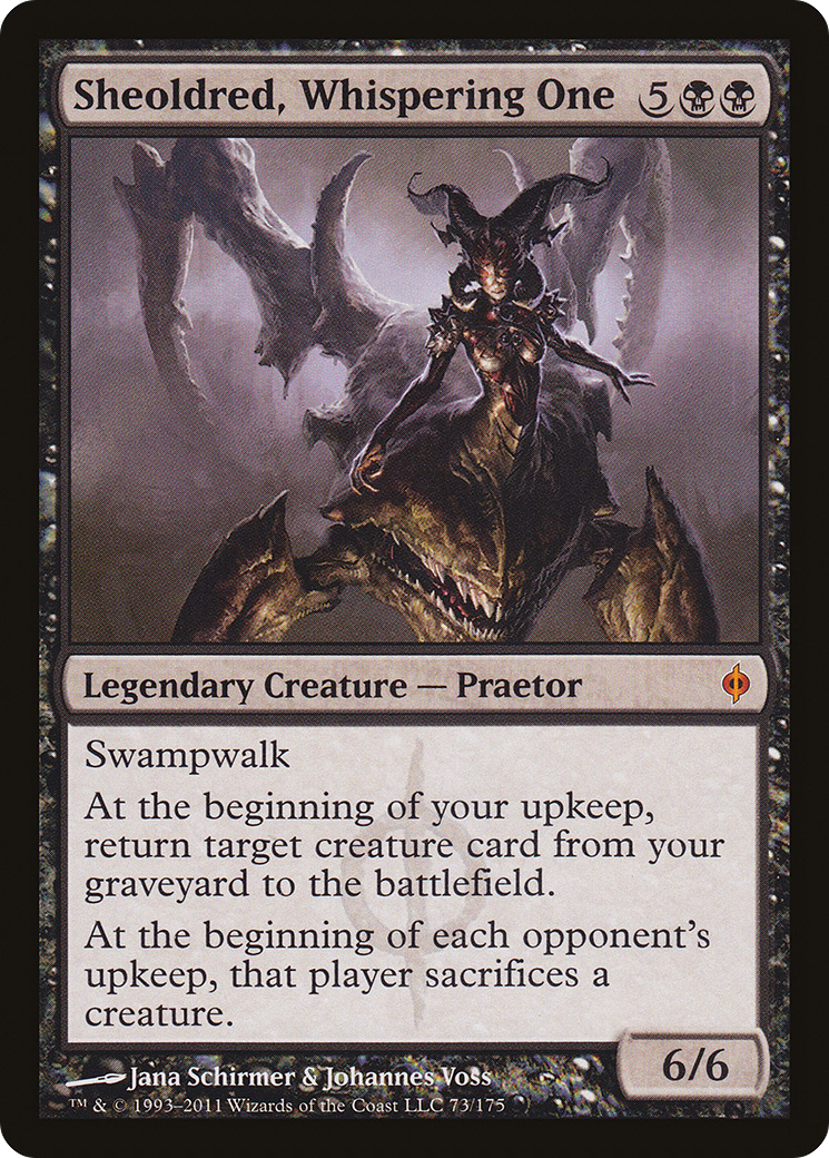 Sheoldred, Whispering One (NPH-073) - New Phyrexia