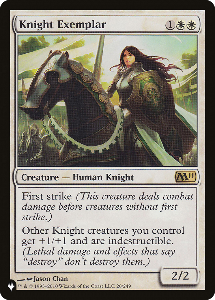 Knight Exemplar (LIST-M11-20) - The List