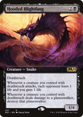 Hooded Blightfang (M21-357) - Core Set 2021: (Extended Art) Foil