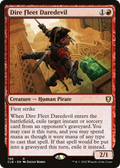 Dire Fleet Daredevil (CLB-788) - Commander Legends: Battle for Baldur's Gate