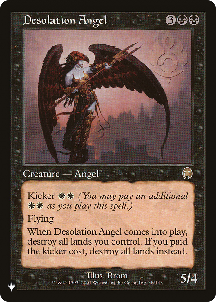 Desolation Angel (LIST-APC-38) - The List