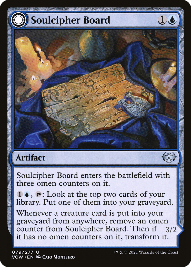 Soulcipher Board // Cipherbound Spirit (VOW-079) - Innistrad: Crimson Vow: (Double Faced Transform)