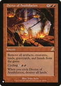 Decree of Annihilation (LIST-SCG-85) - The List