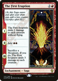 The First Eruption (PRE-122S) - Dominaria Promos Foil