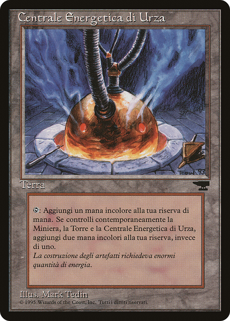 Urza's Power Plant (REN-180) - Rinascimento