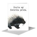 Porcupine, Greeting Card (#8442C)