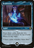 Brainstorm (SS1-003) - Signature Spellbook: Jace Foil