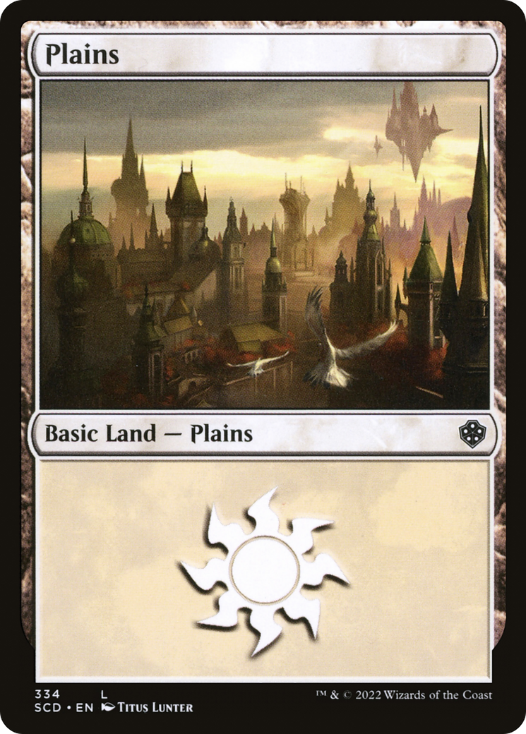 Plains (SCD-334) - Starter Commander Decks