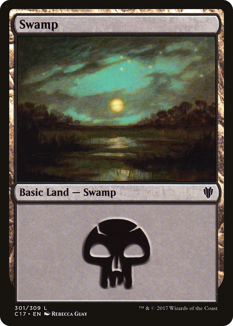 Swamp (C17-301) - Commander 2017