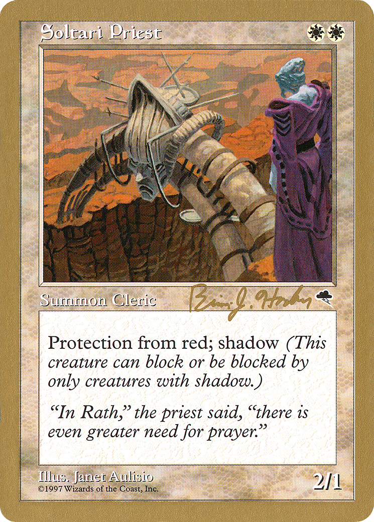 Soltari Priest (WCD-BH46) - World Championship Decks 1998