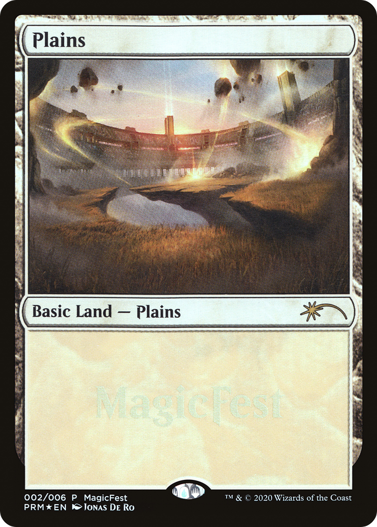 Plains (MFP-002) - MagicFest 2020 Foil