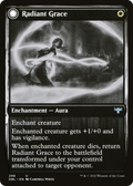 Radiant Grace // Radiant Restraints (DBL-298) - Innistrad: Double Feature: (Double Faced Transform) Foil