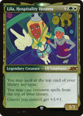 Lila, Hospitality Hostess (UNF-513) - Unfinity: (Showcase) Foil