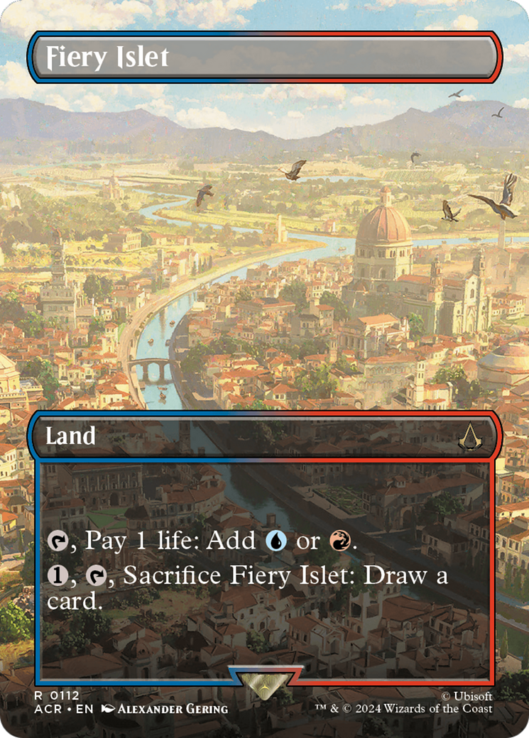 Fiery Islet (ACR-112) - Assassin's Creed (Borderless) Foil