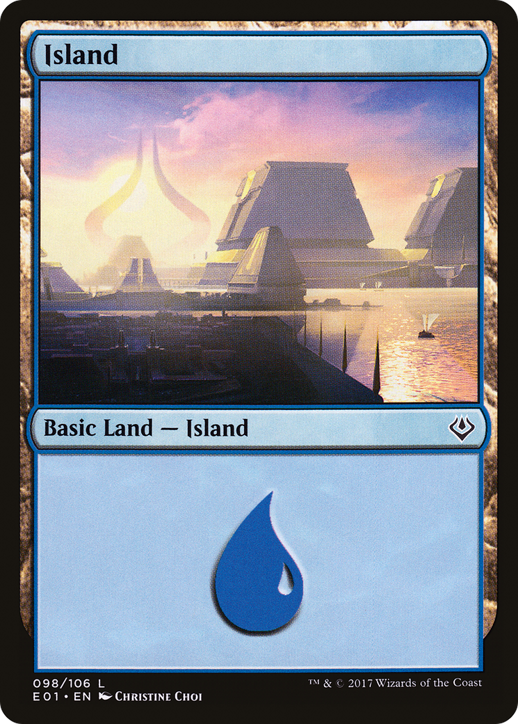 Island (AC2-098) - Archenemy: Nicol Bolas