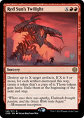 Red Sun's Twilight (PPONE-145P) - Phyrexia: All Will Be One Promos Foil