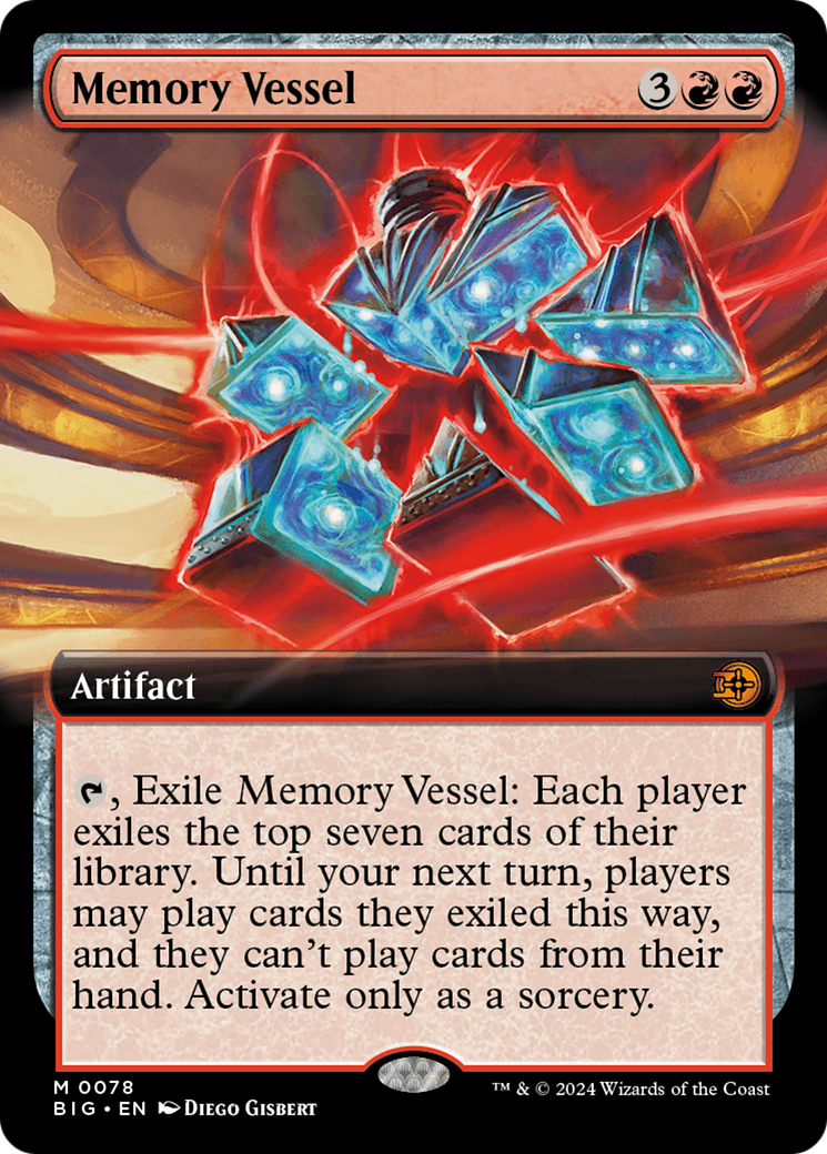 Memory Vessel (BIG-078) - The Big Score: (Extended Art) Foil