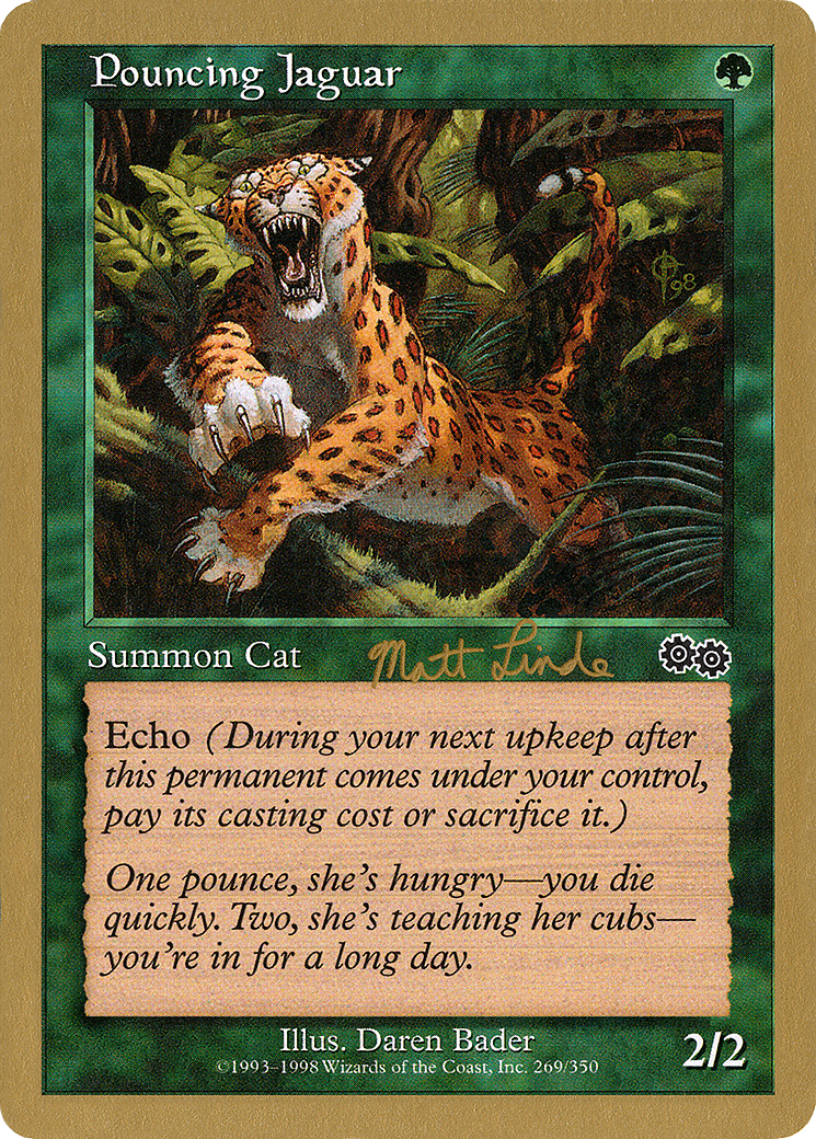 Pouncing Jaguar (WCD-ML269) - World Championship Decks 1999