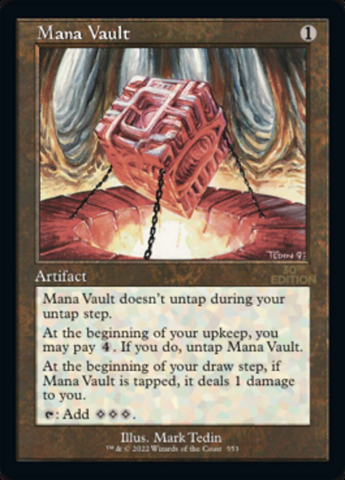 Mana Vault (Retro Frame) (30A-553) - 30th Anniversary Edition