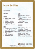 Mark Le Pine Decklist (WCD-) - World Championship Decks 1999