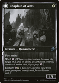 Chaplain of Alms // Chapel Shieldgeist (DBL-013) - Innistrad: Double Feature: (Double Faced Transform) Foil