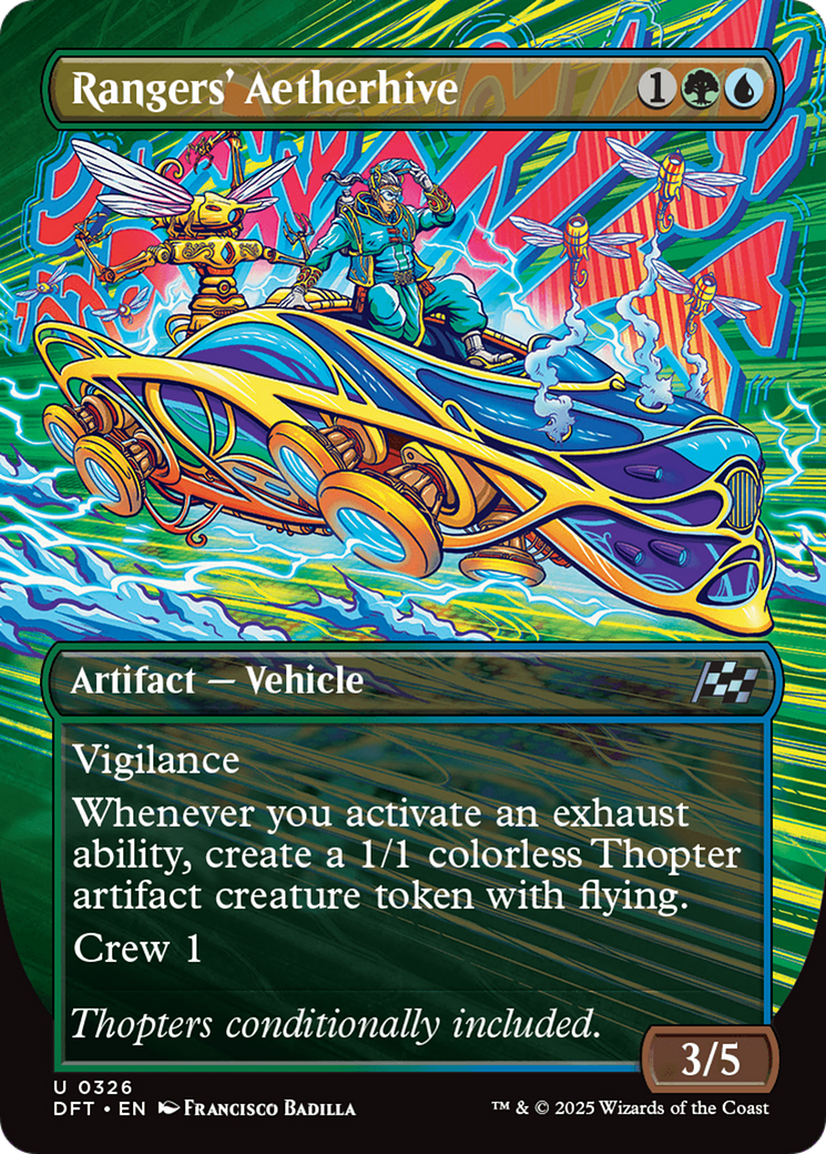 Rangers' Aetherhive (DFT-326) - Aetherdrift (Borderless)