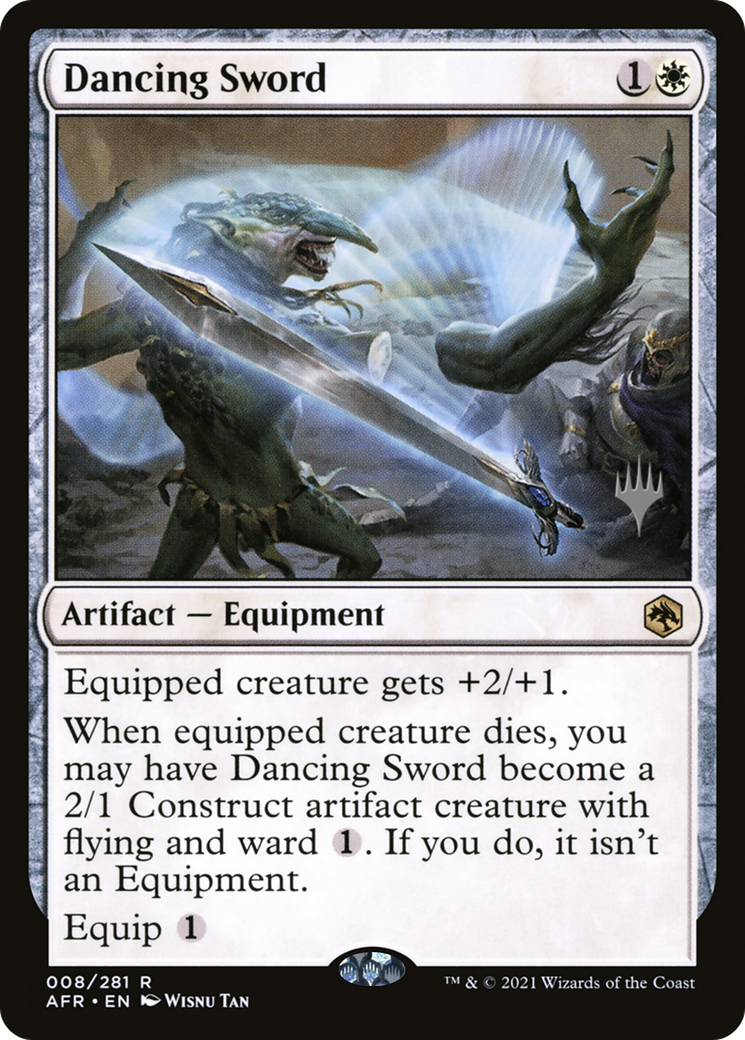 Dancing Sword (PPAFR-08P) - Adventures in the Forgotten Realms Promos