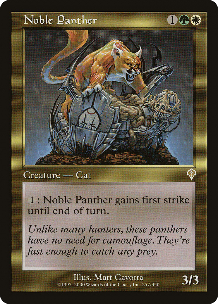 Noble Panther (INV-257) - Invasion