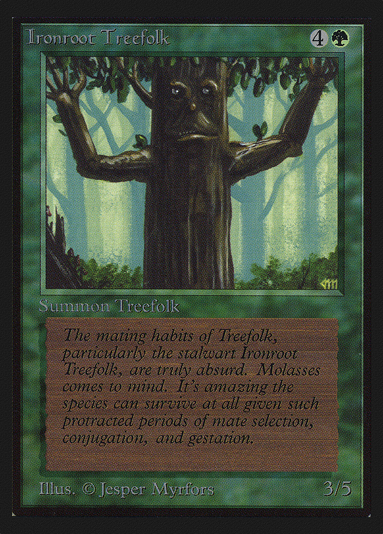 Ironroot Treefolk (CED-) - Collectors' Edition