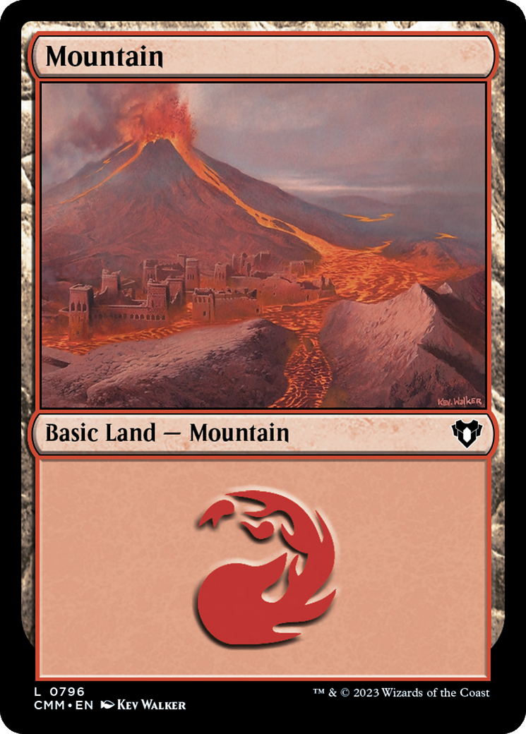 Mountain (CMM-796) - Commander Masters