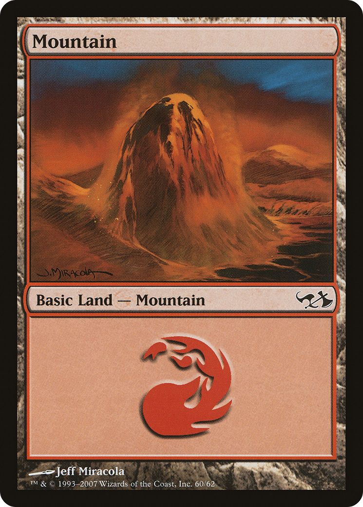 Mountain (EVG-060) - Duel Decks: Elves vs. Goblins