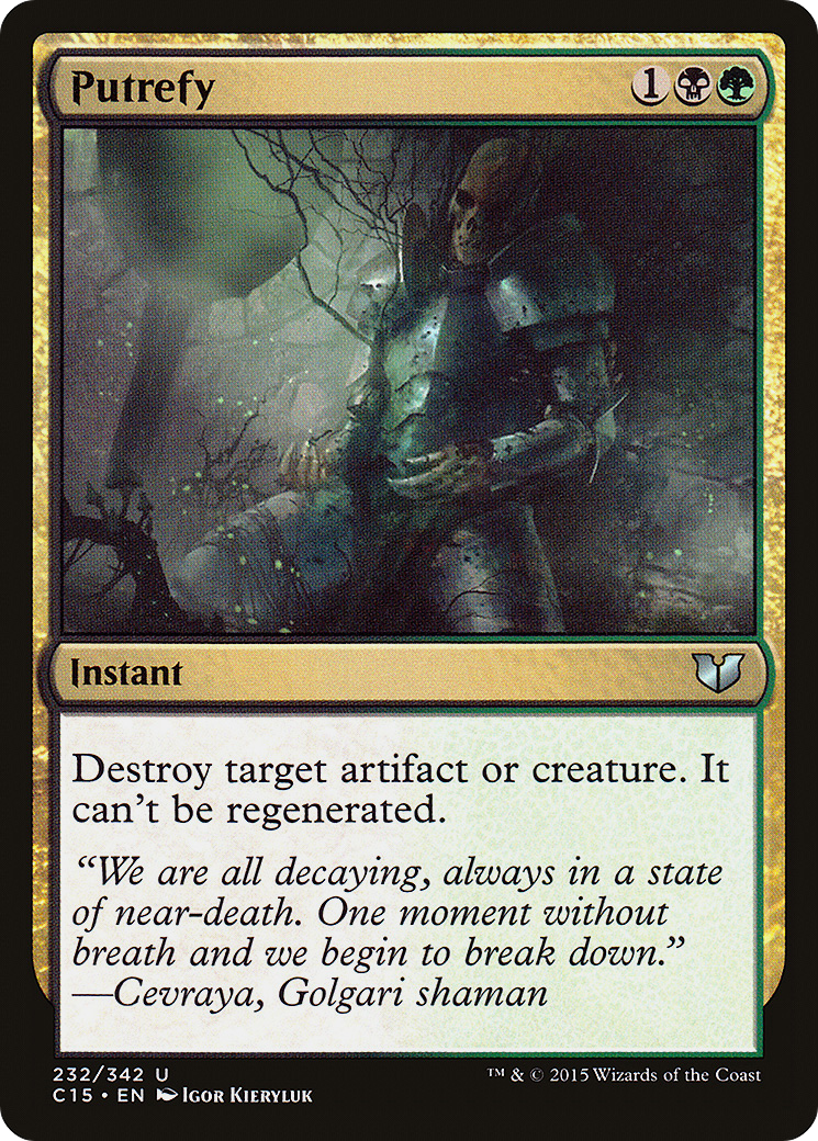 Putrefy (C15-232) - Commander 2015