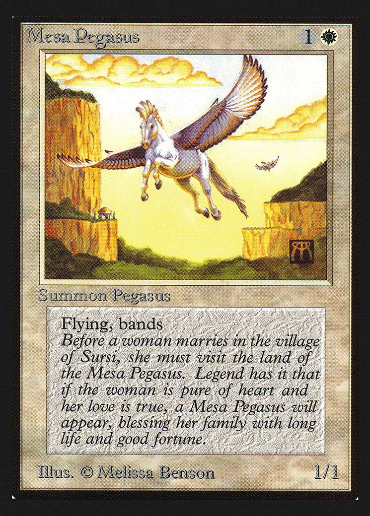 Mesa Pegasus (IED-029) - Intl. Collectors' Edition