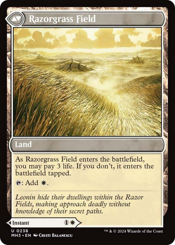 Razorgrass Ambush (MH3-238) - Modern Horizons 3