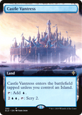 Castle Vantress (ELD-390) - Throne of Eldraine: (Extended Art) Foil