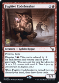 Fugitive Codebreaker (PRE-127) - Murders at Karlov Manor Promos Foil