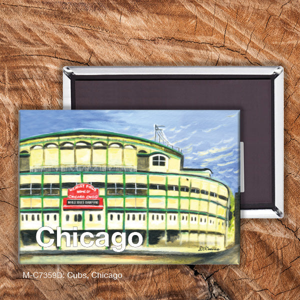 Cubs, Chicago, Magnet (M-7359D)