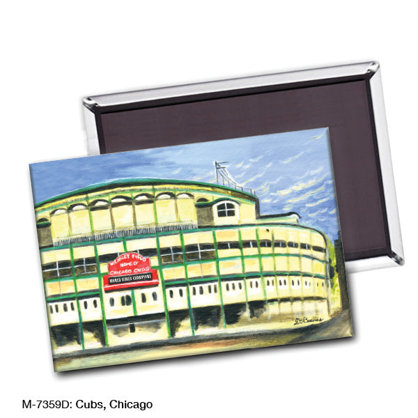 Cubs, Chicago, Magnet (M-7359D)