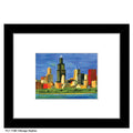 Chicago Skyline, Print (#7196A)