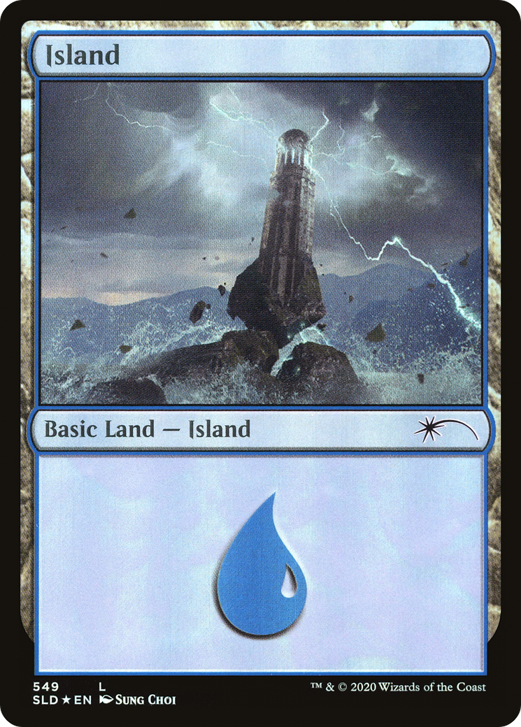 Island (SLD-549) - Secret Lair Drop Foil